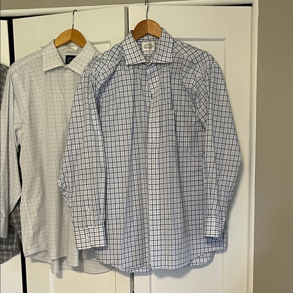 4 (four) Eagle Brand Men's Assorted Checkered Shirts 16.5 32/33 - Picture 3 of 10